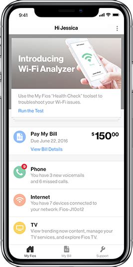 Managing Your Fios Account .